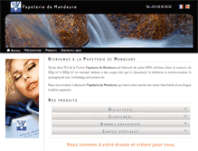 Tablet Screenshot of mandeure.com